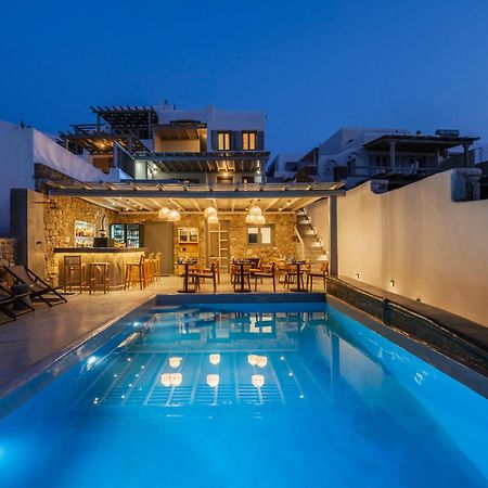 Mykonos Residence Villas & Suites Merchia Beach 外观 照片