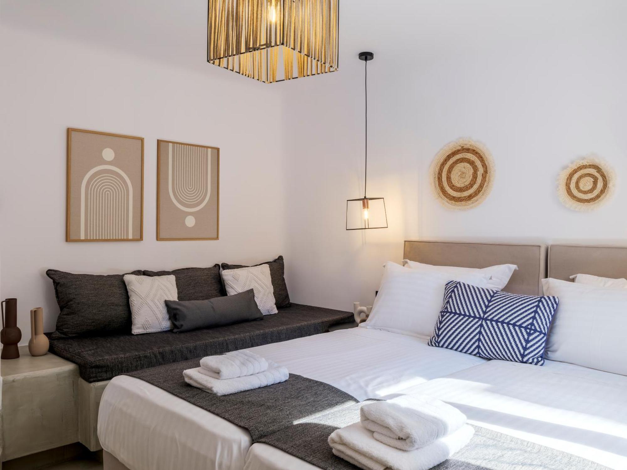 Mykonos Residence Villas & Suites Merchia Beach 外观 照片