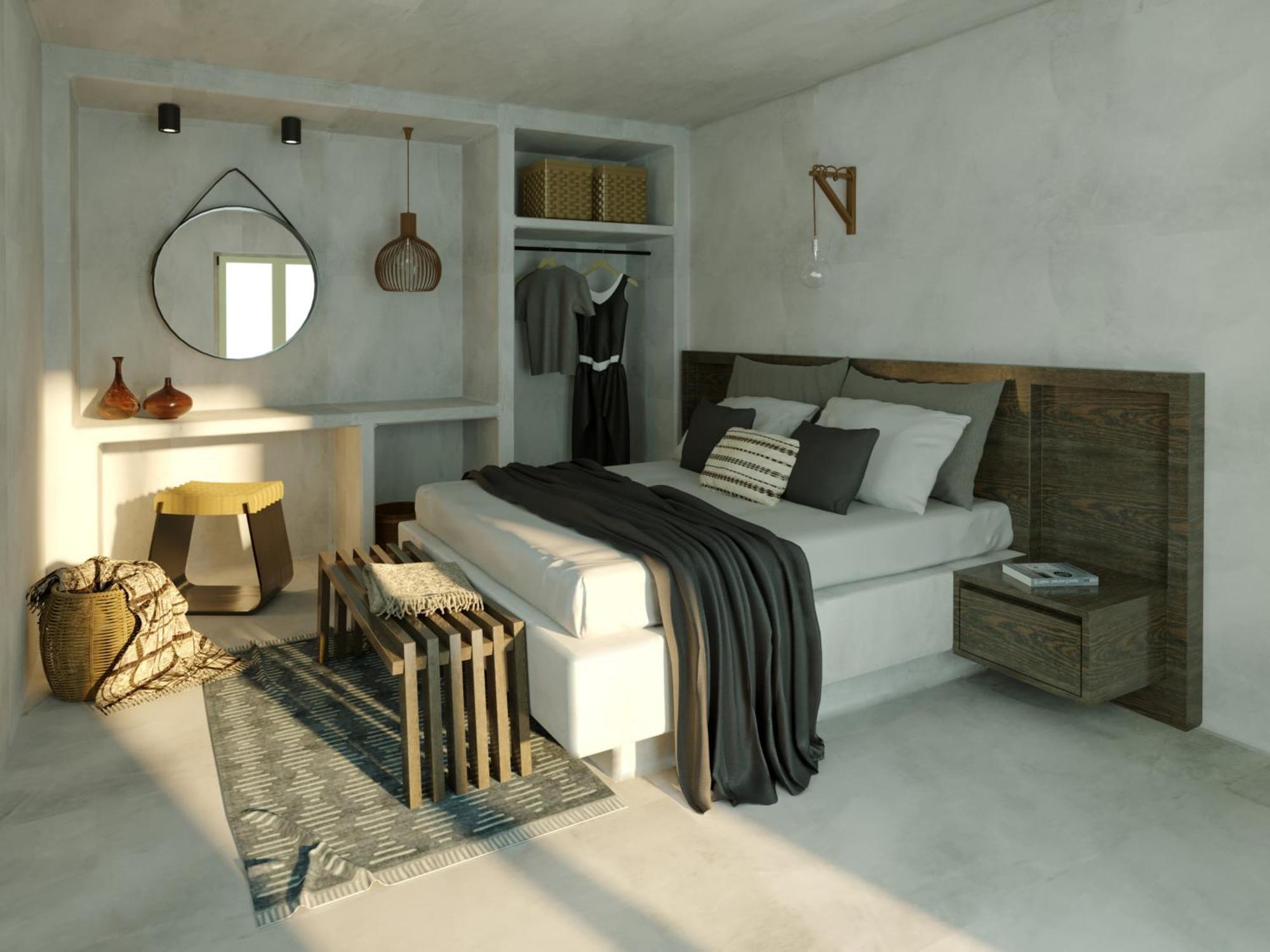 Mykonos Residence Villas & Suites Merchia Beach 外观 照片