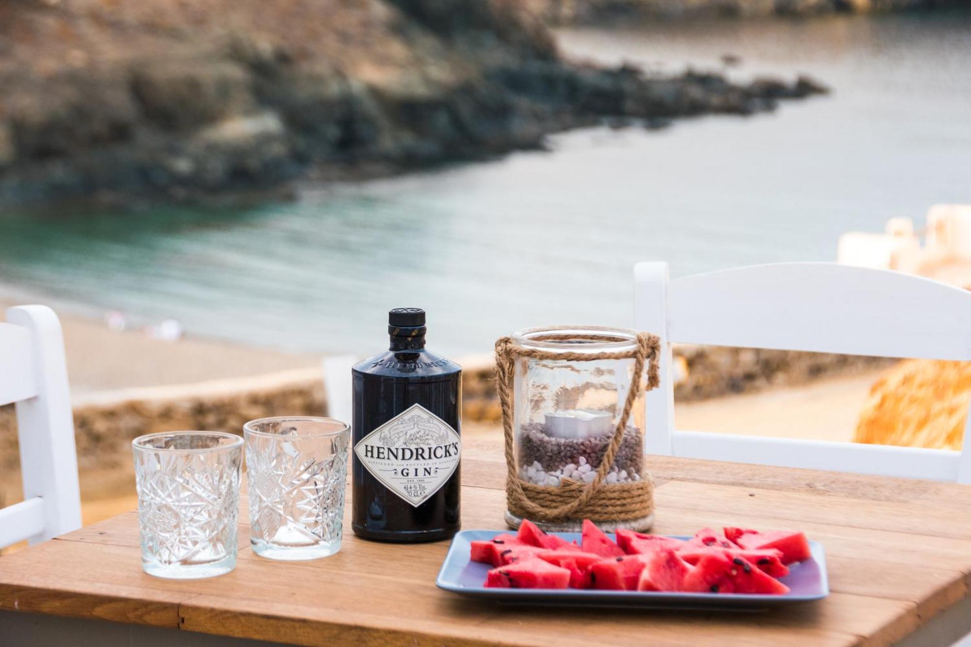 Mykonos Residence Villas & Suites Merchia Beach 外观 照片