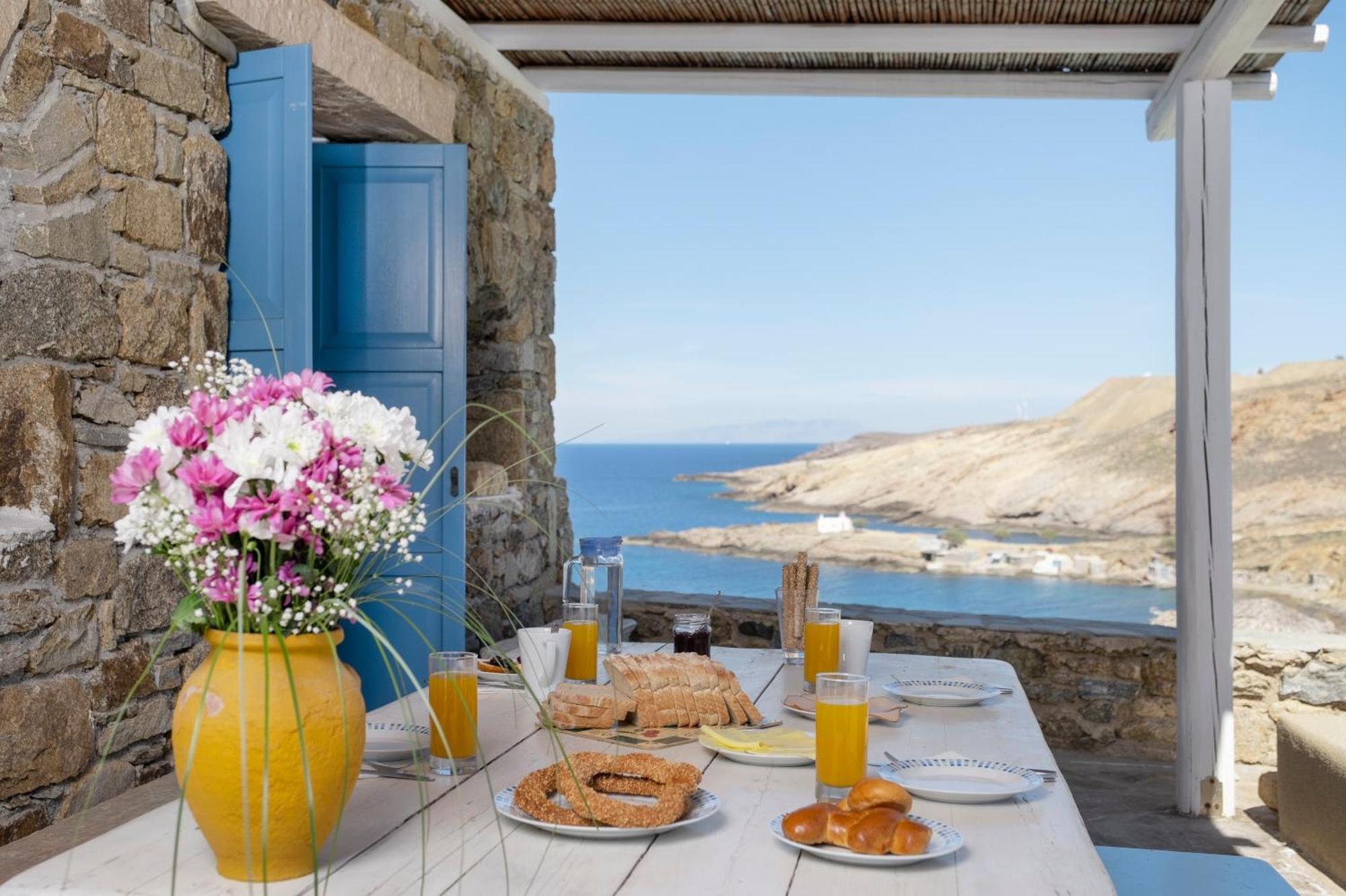 Mykonos Residence Villas & Suites Merchia Beach 外观 照片