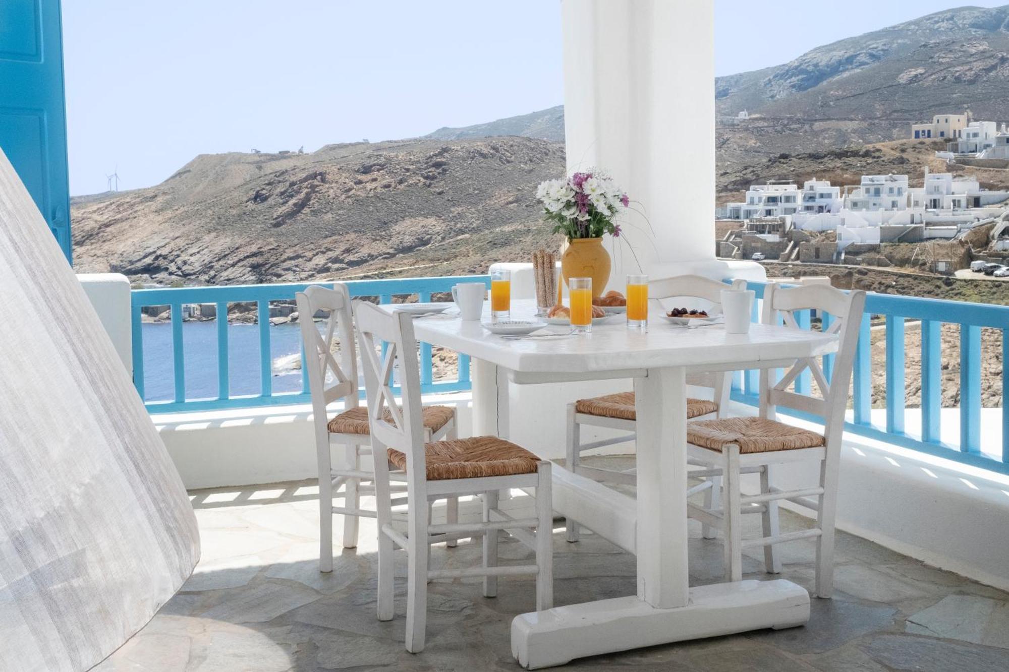 Mykonos Residence Villas & Suites Merchia Beach 外观 照片