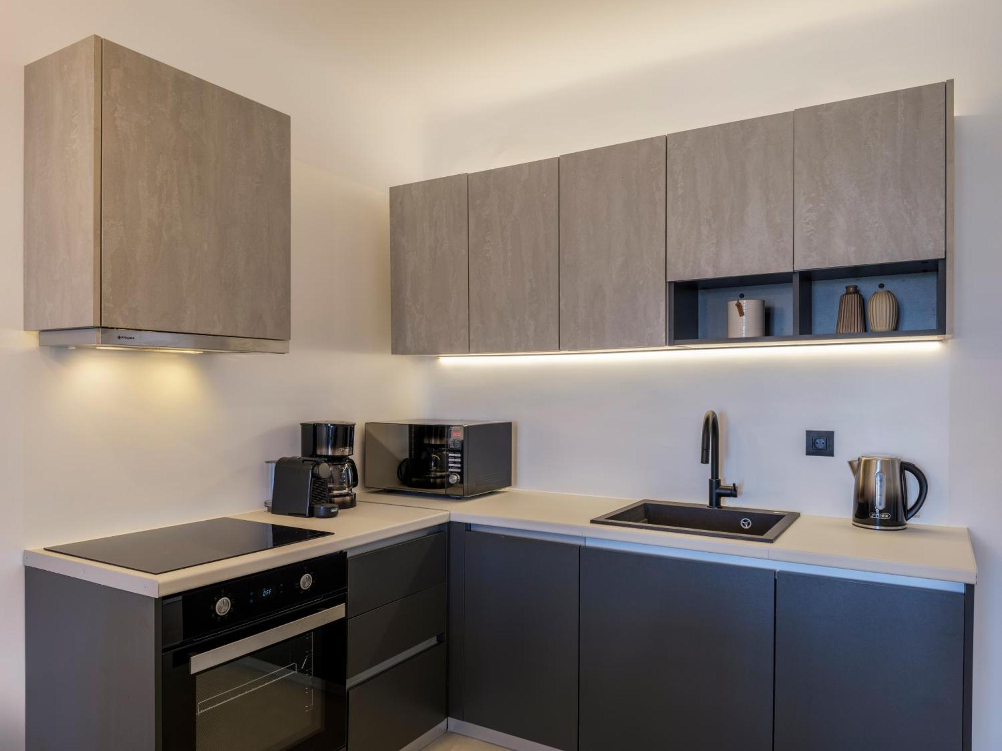 Mykonos Residence Villas & Suites Merchia Beach 外观 照片