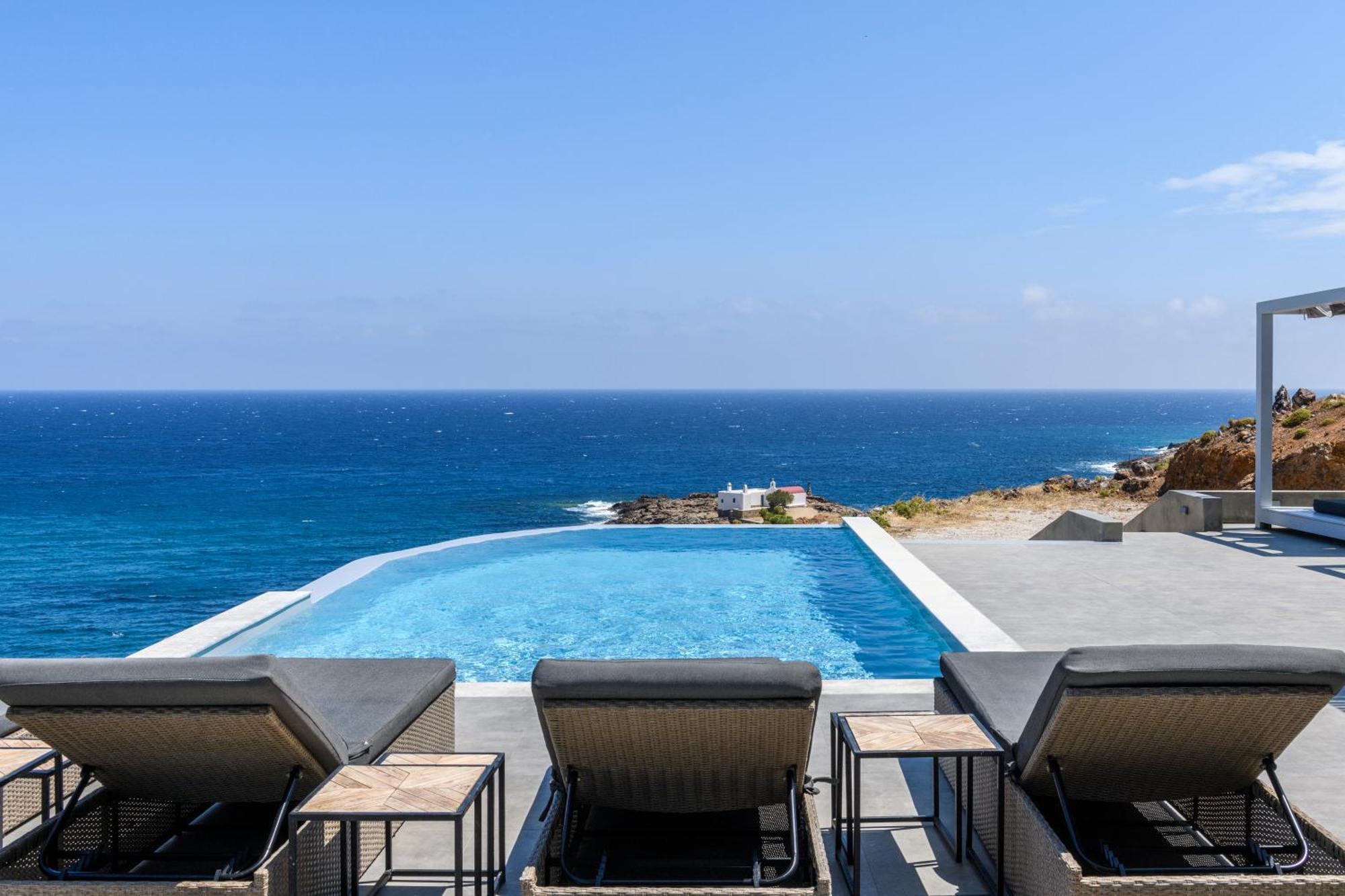 Mykonos Residence Villas & Suites Merchia Beach 外观 照片