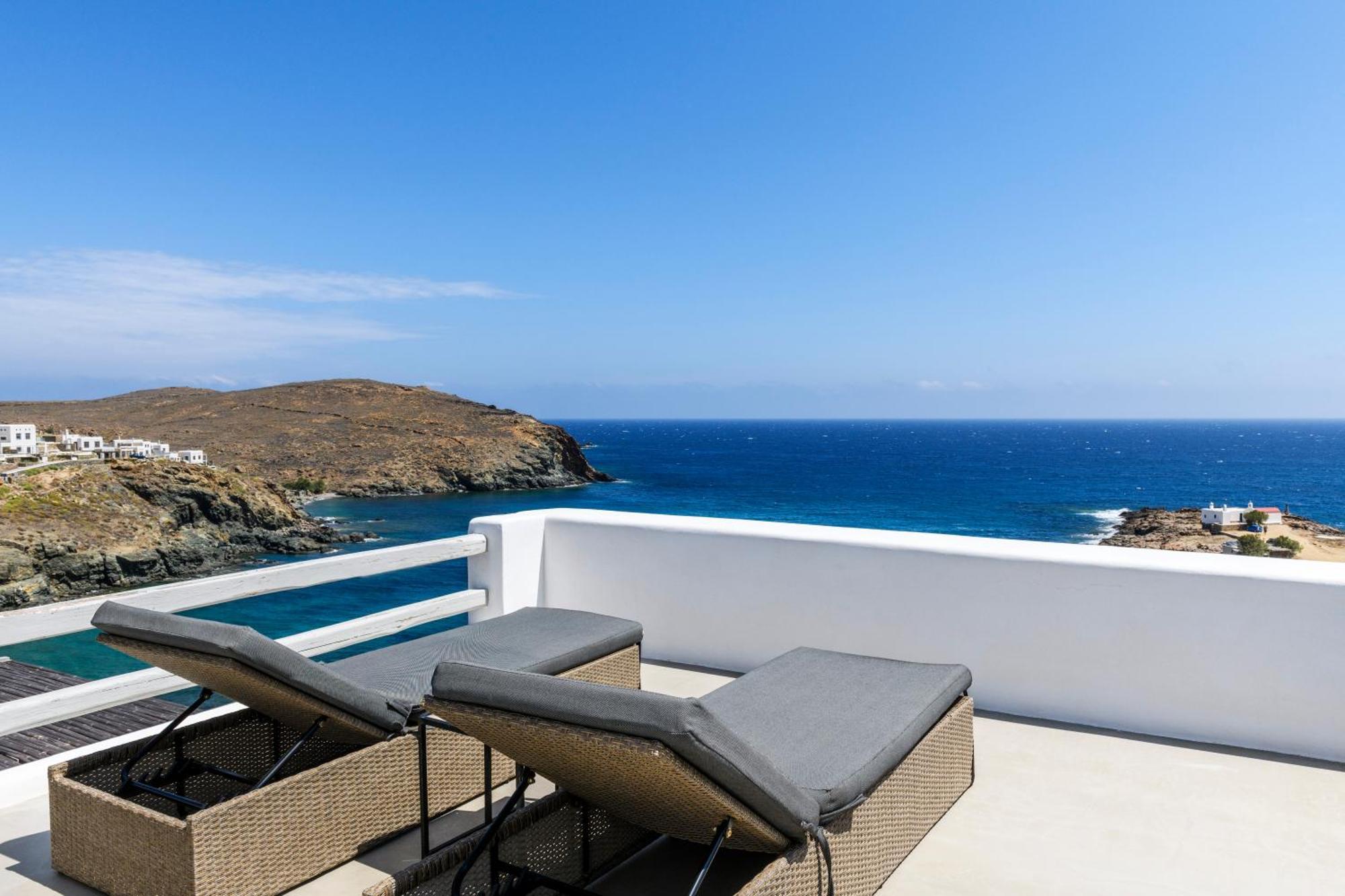 Mykonos Residence Villas & Suites Merchia Beach 外观 照片