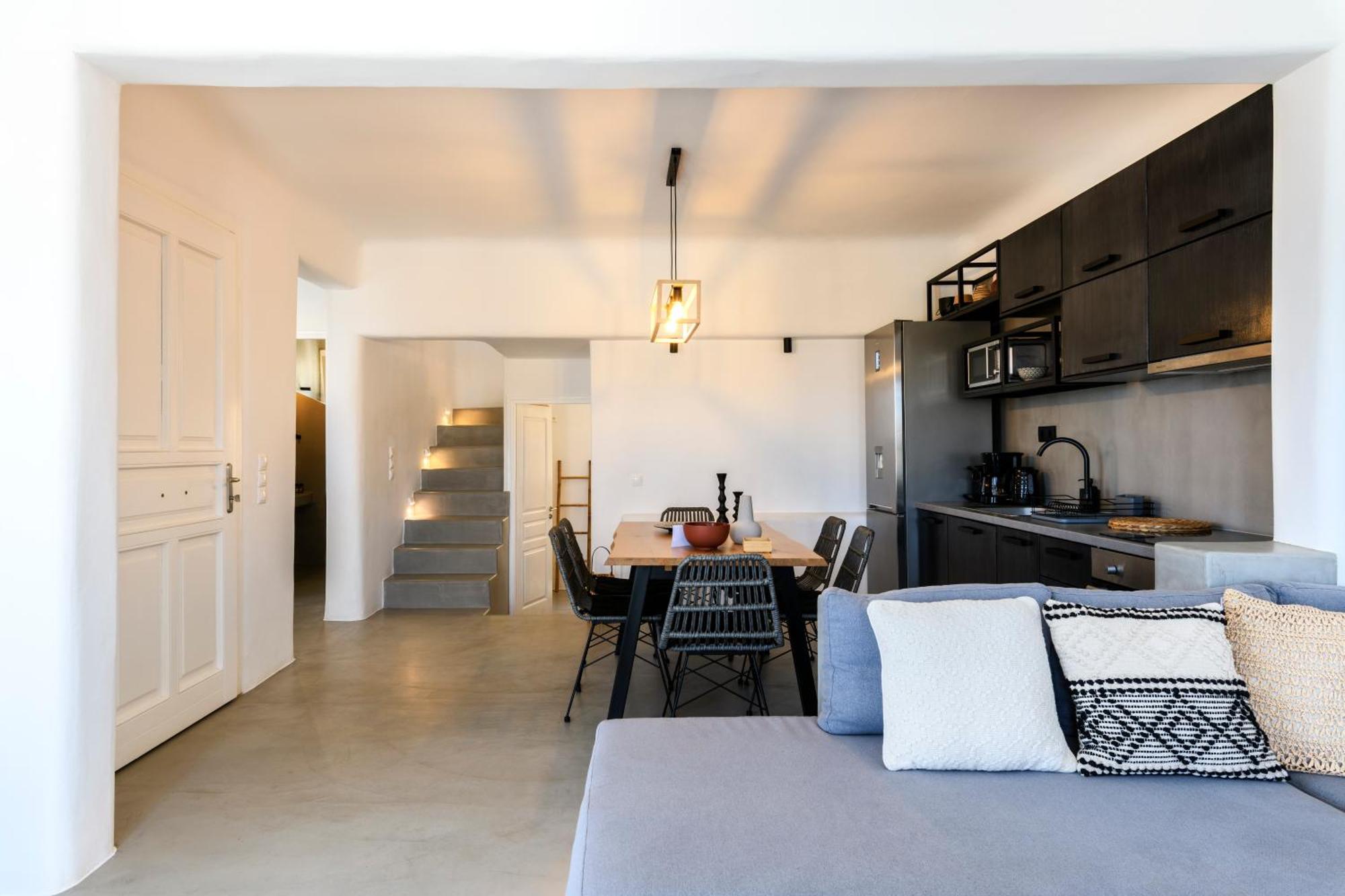 Mykonos Residence Villas & Suites Merchia Beach 外观 照片
