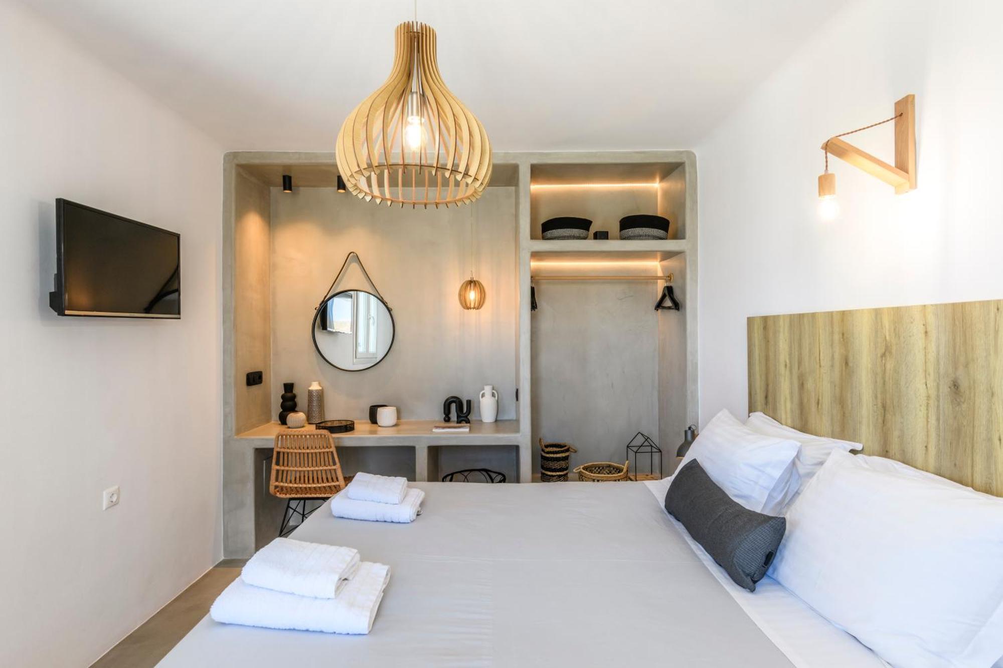 Mykonos Residence Villas & Suites Merchia Beach 外观 照片