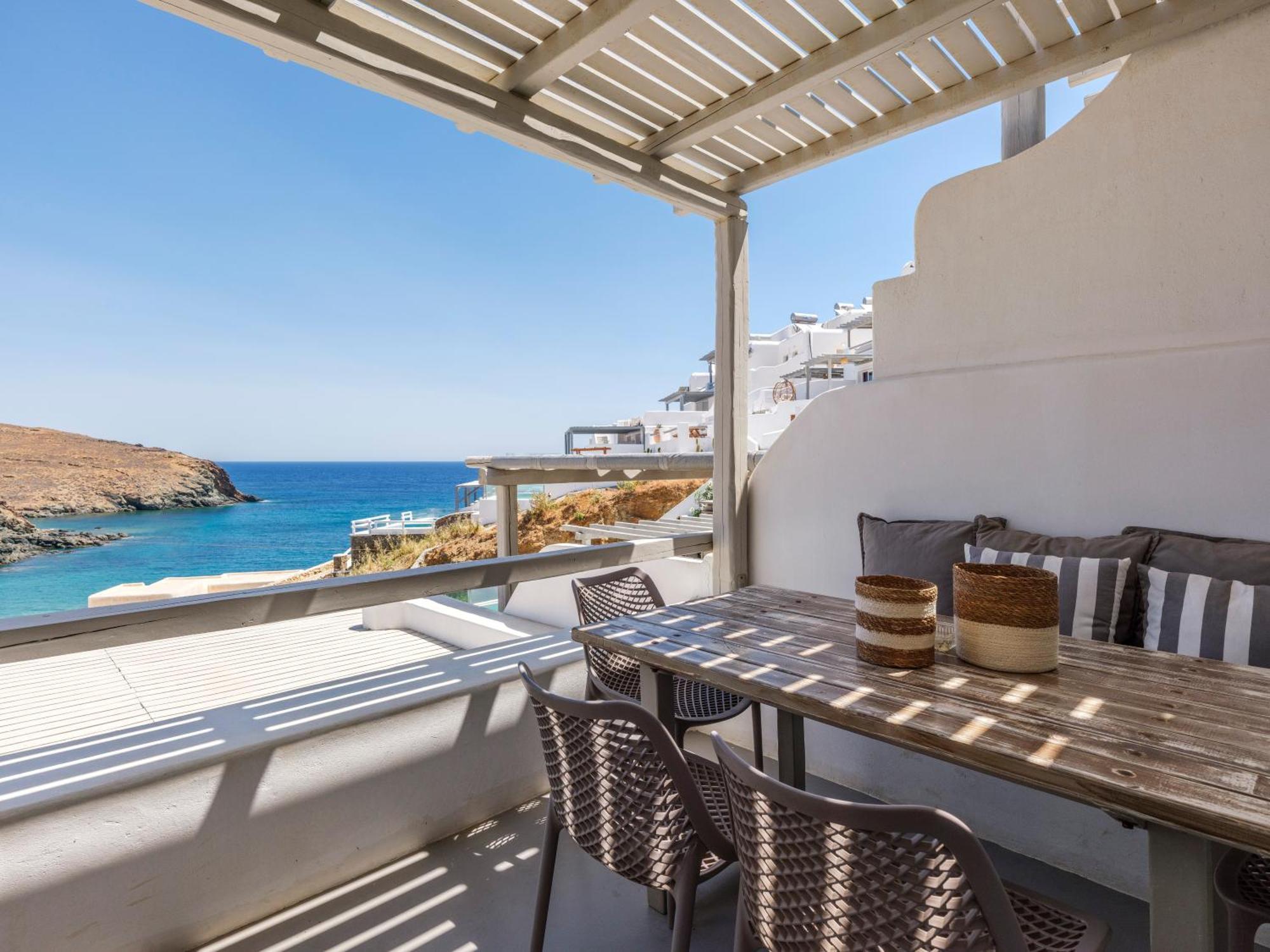 Mykonos Residence Villas & Suites Merchia Beach 外观 照片