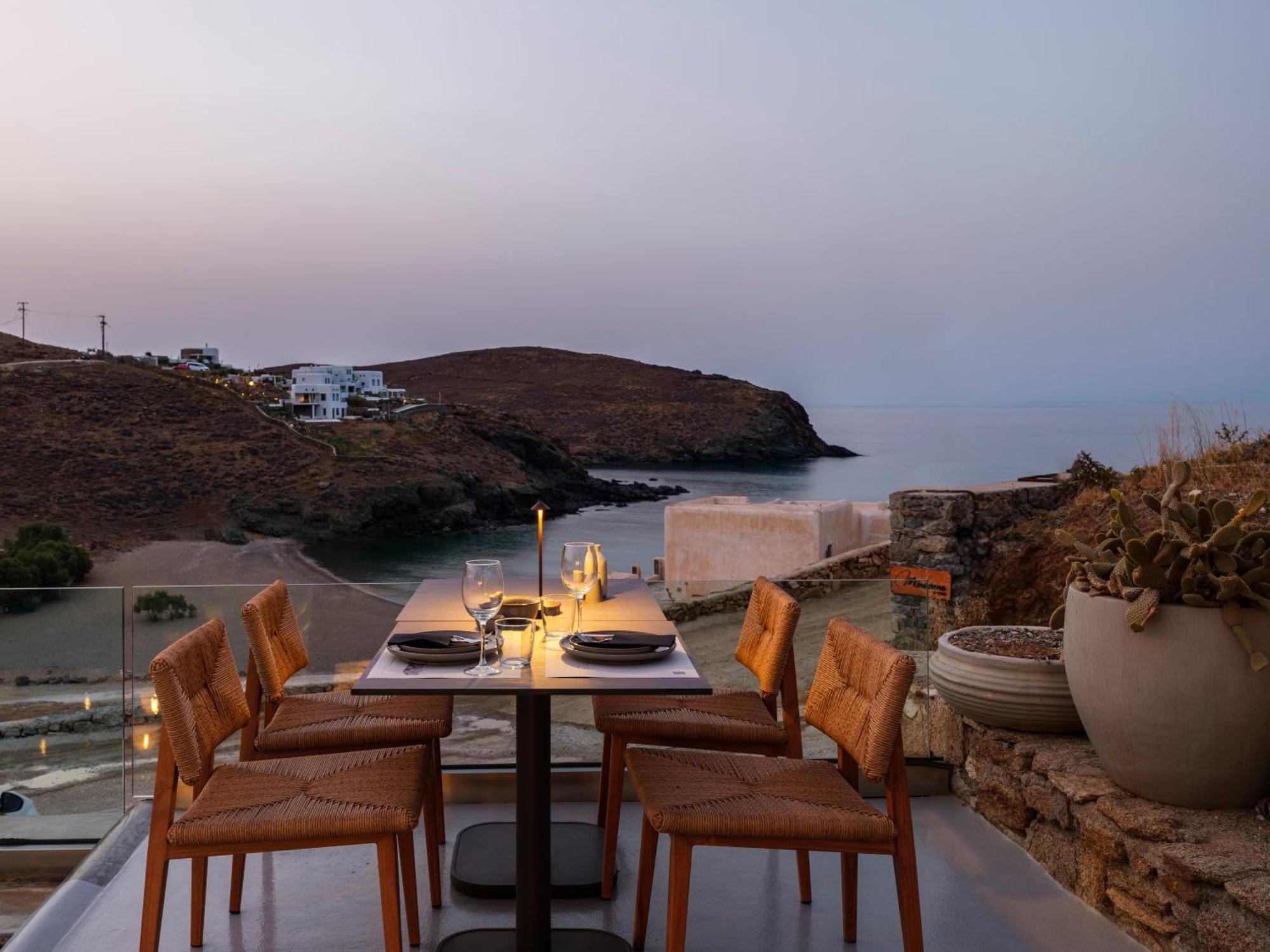 Mykonos Residence Villas & Suites Merchia Beach 外观 照片