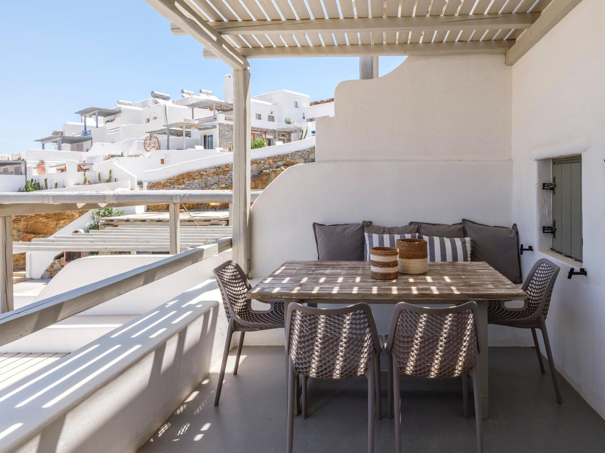 Mykonos Residence Villas & Suites Merchia Beach 外观 照片